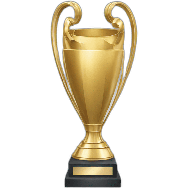 Champions league trophy emoji