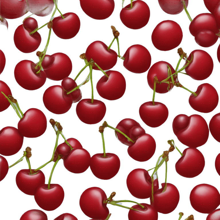 please do a pair of cherries but the cherries are disco balls emoji