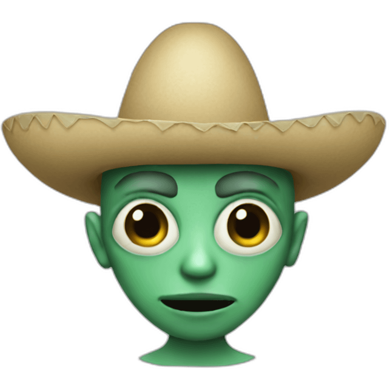 mexican alien emoji