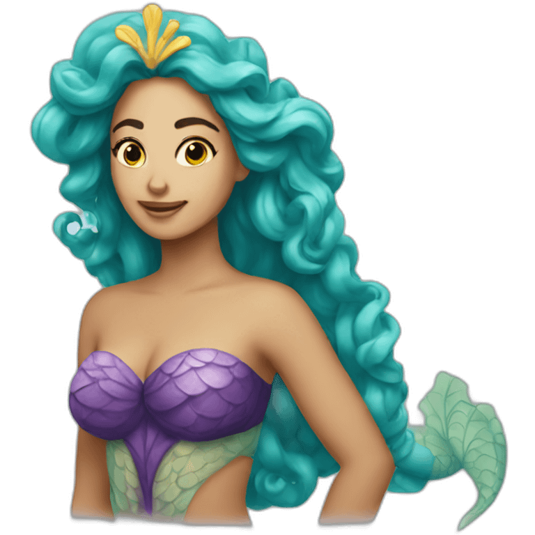 La sirena emoji