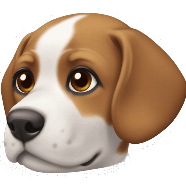 Try color beagle with brown eyes ￼ emoji