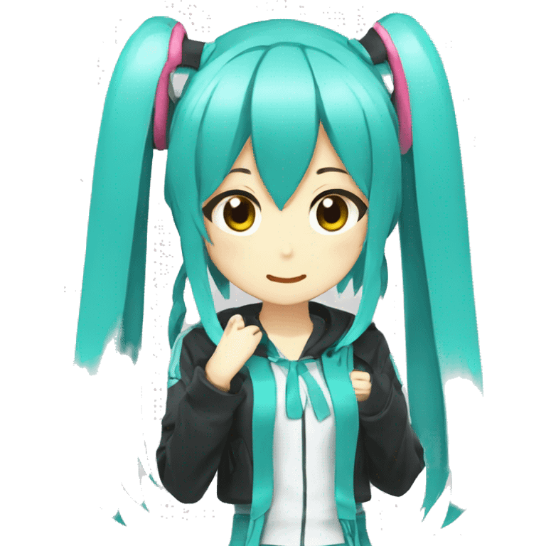 Hatsune miku mik emoji