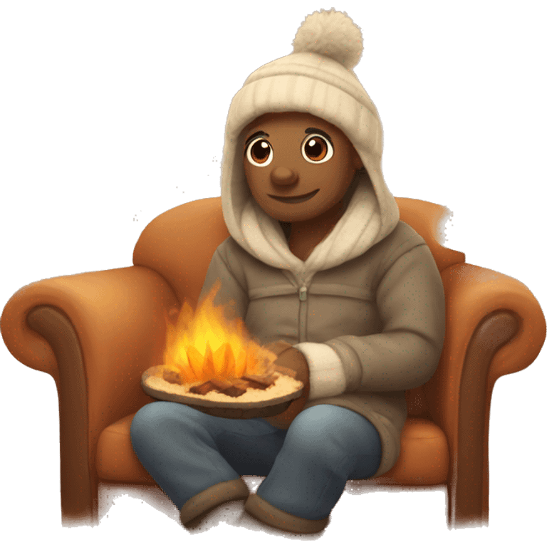 Cozy autumn emoji