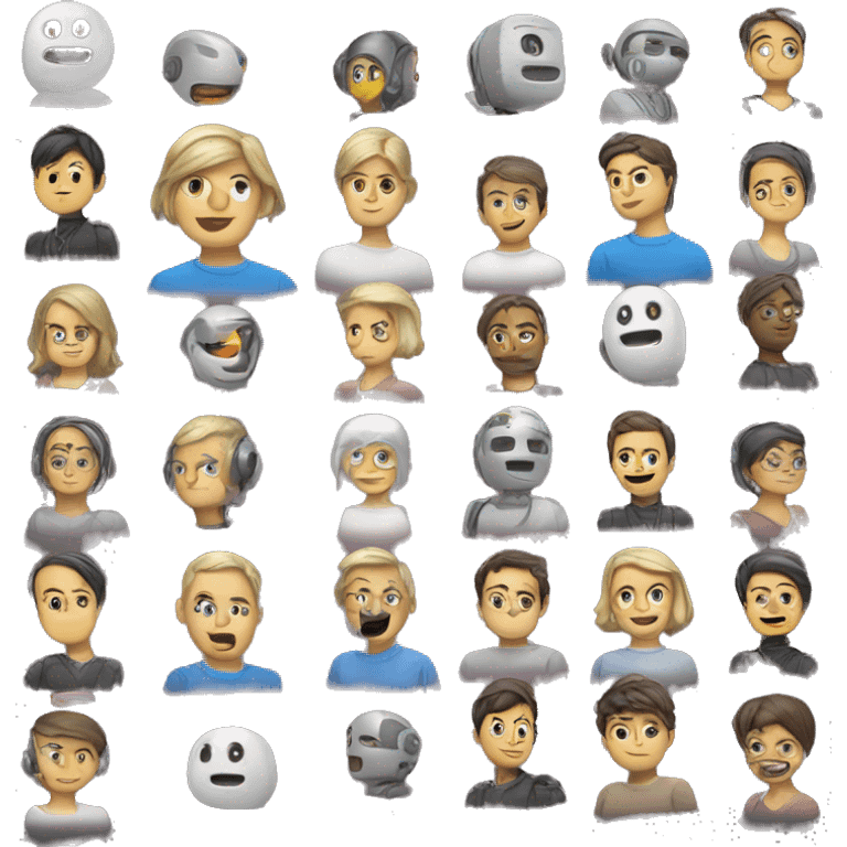 ai chatbot that has authority to decide whom to speak and when in multi chatbot system emoji