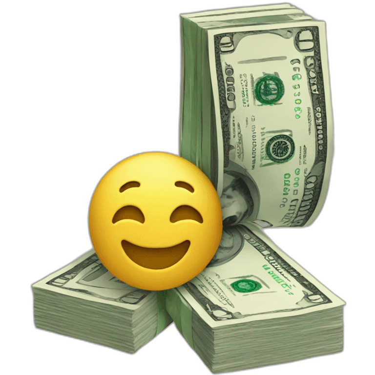 3d money bundle  emoji