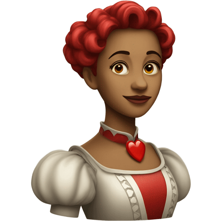 Queen of hearts emoji