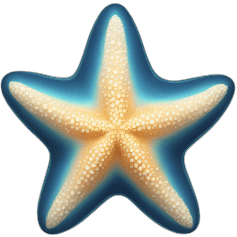 Blue Starfish emoji