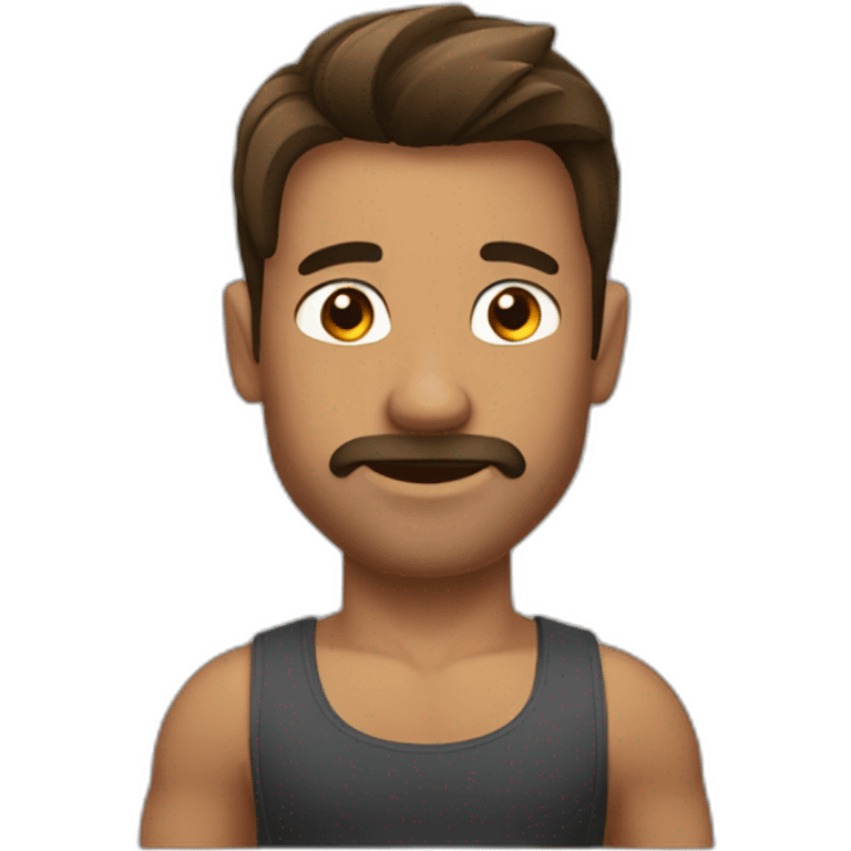 Beau gosse musclé emoji