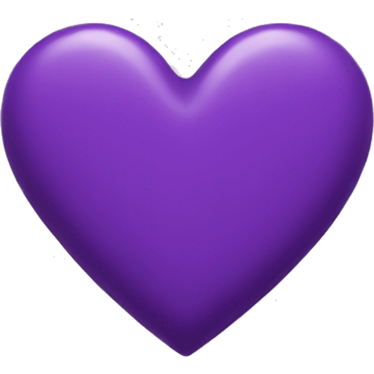 Purple heart  emoji