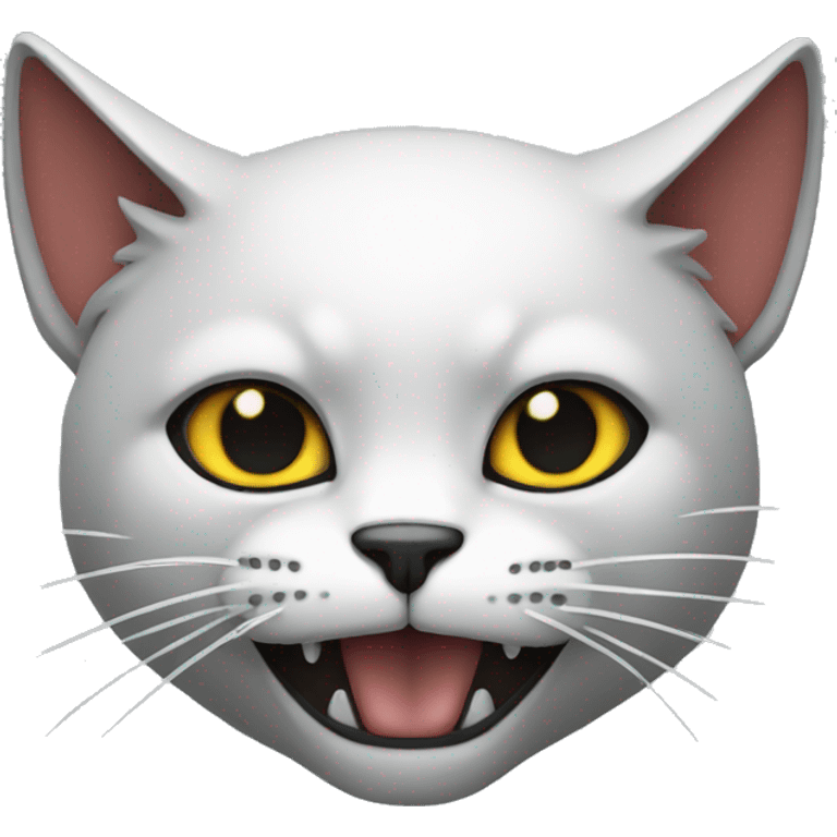 metal music cat emoji