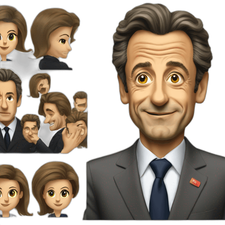 Nicolas Sarkozy emoji