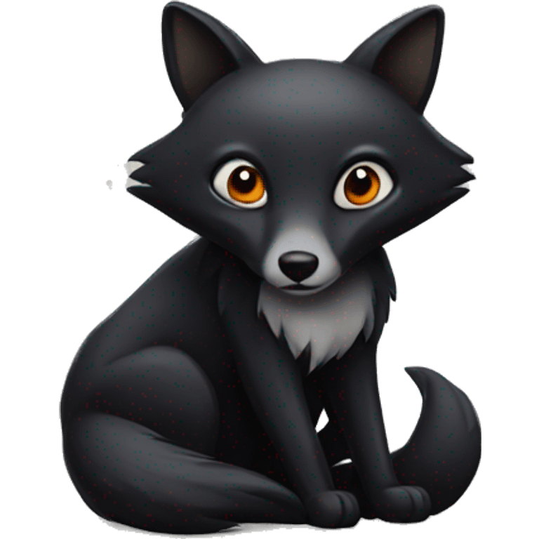 black fox emoji