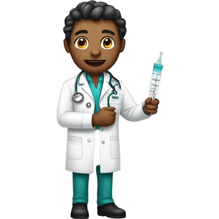 doctor with syringe emoji