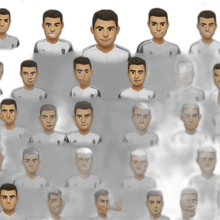 Cristiano ronaldo with besiktas shirt emoji