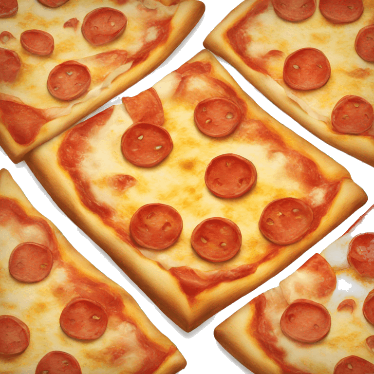 smiling pizza slic emoji