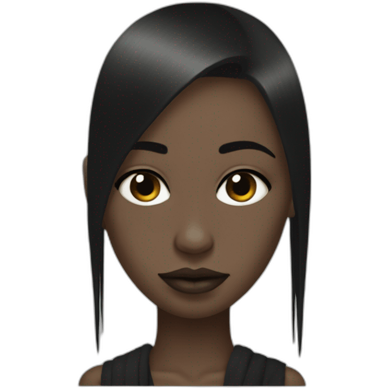 Rick owens style girl emoji