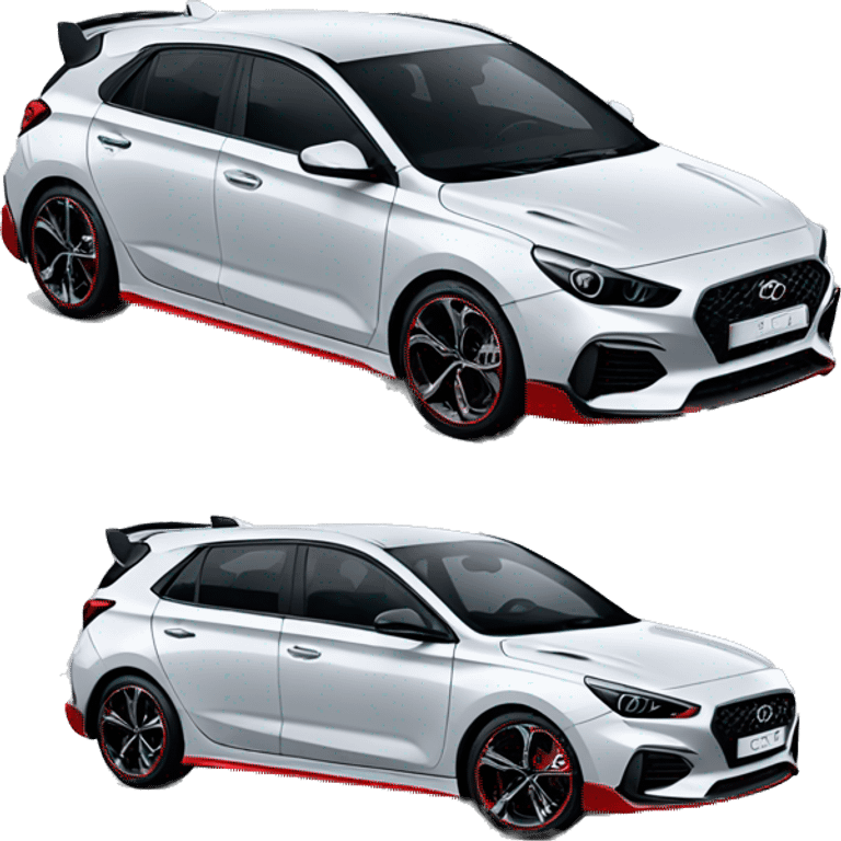 hyundai i30n line red emoji