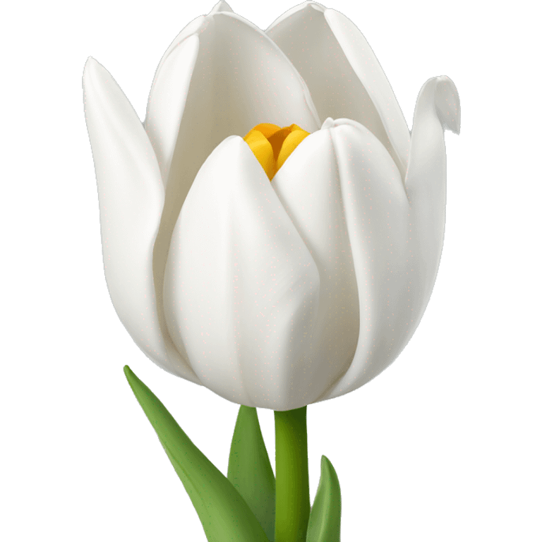 white tulipe emoji