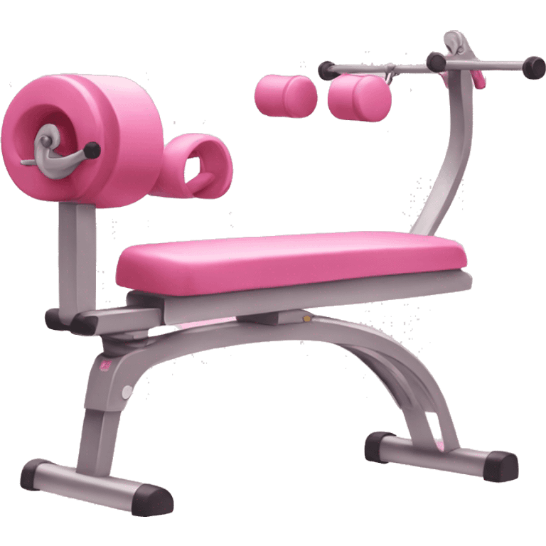 pink pilates set emoji