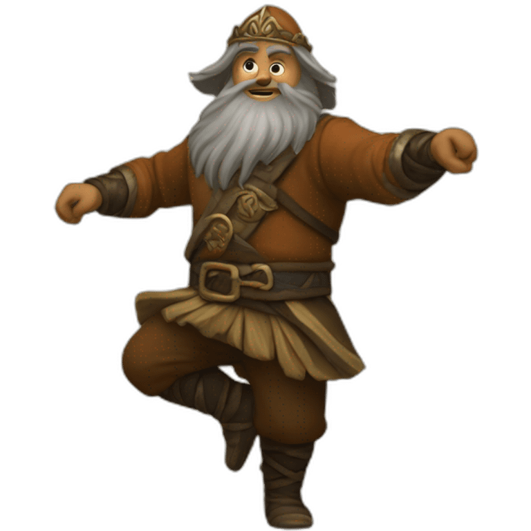 Gimli dancing emoji