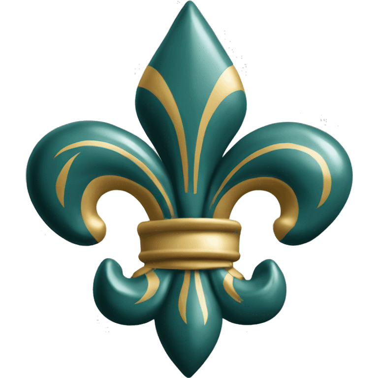 Fleur de lis with 504 emoji