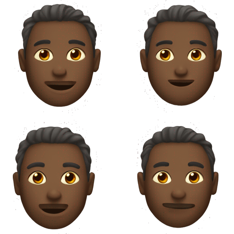 коричневый круг  emoji