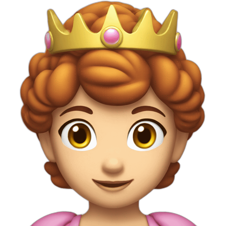 Princess daisy from super Mario  emoji