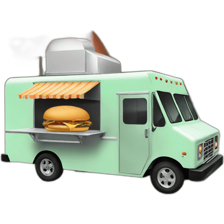 buger food truck emoji