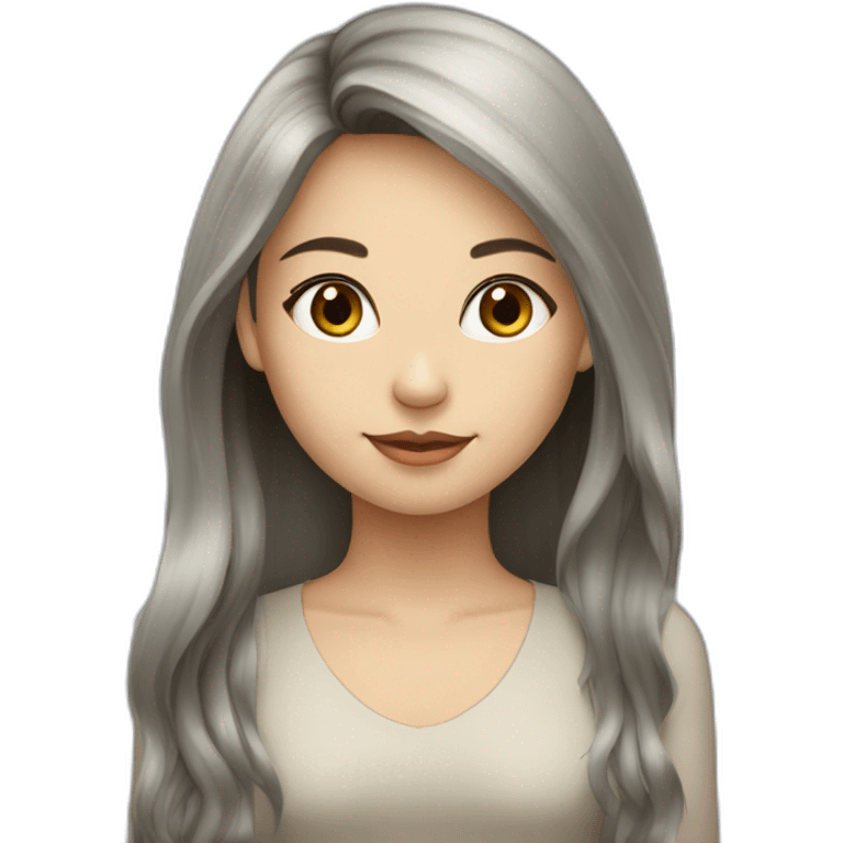 fair-skinned-Burmese-elegant-girl-with-long-hair emoji