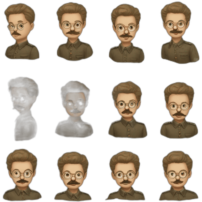 Young Lev Trotsky emoji