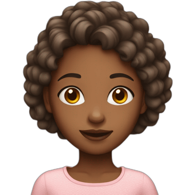 african american girl emoji