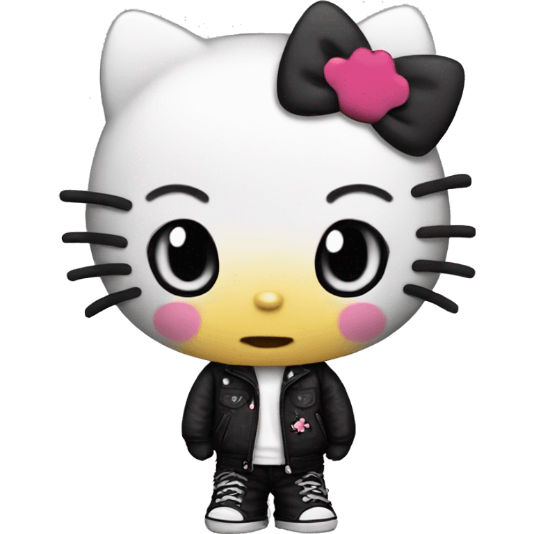 Hello Kitty,  emo emoji