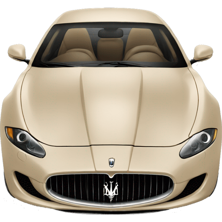 beige-maserati-car emoji