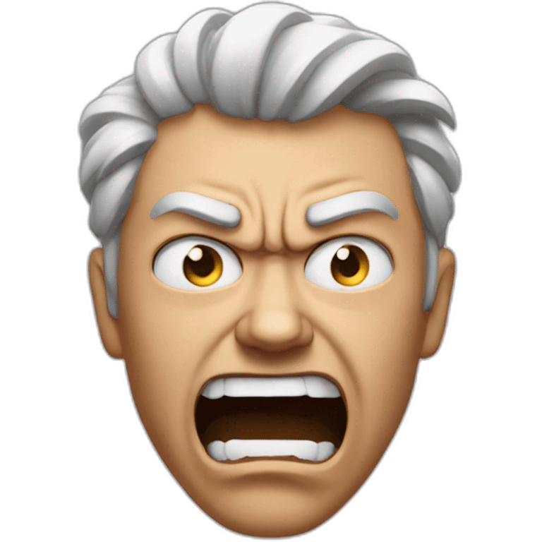 Enraged person emoji