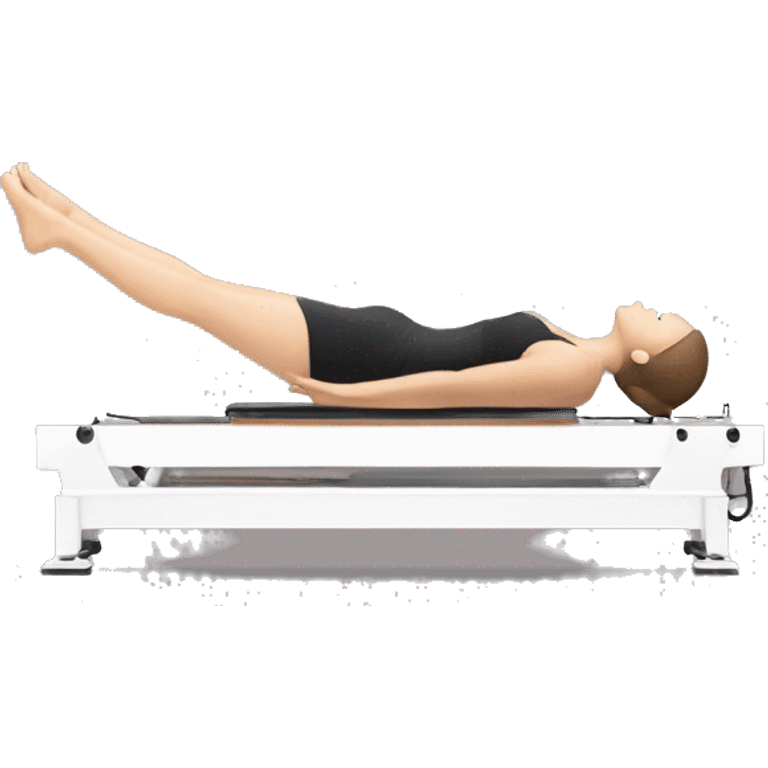 Aesthetic Pilates reformer emoji