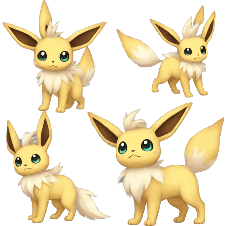 Eeveelution-Cute-Pokémon-fusion full body emoji