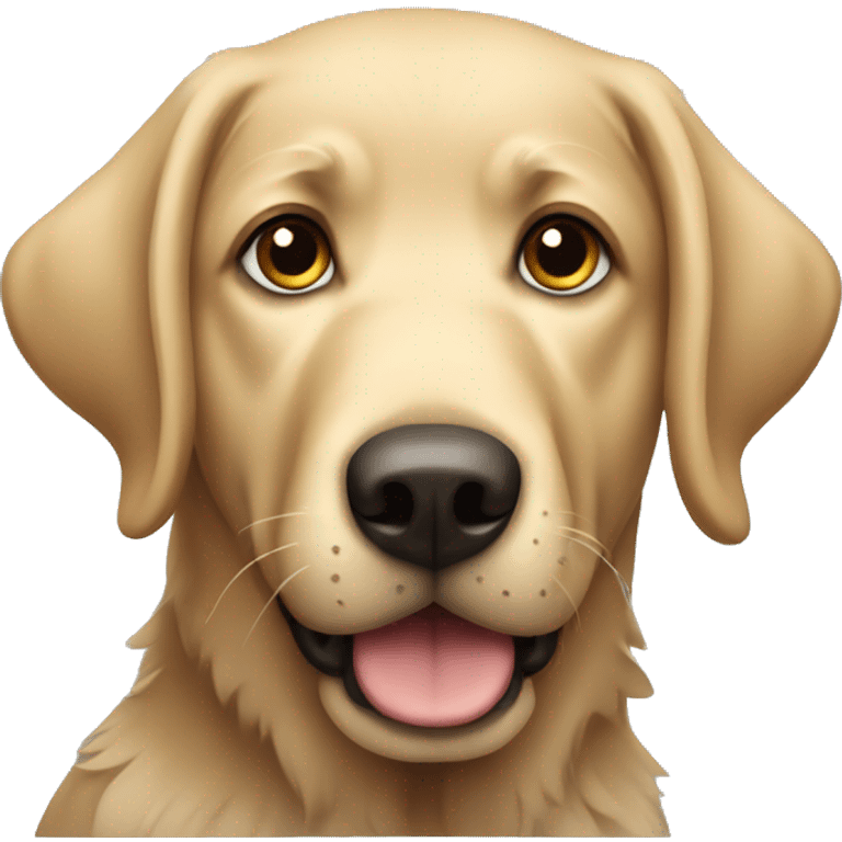 shaggy labrador emoji