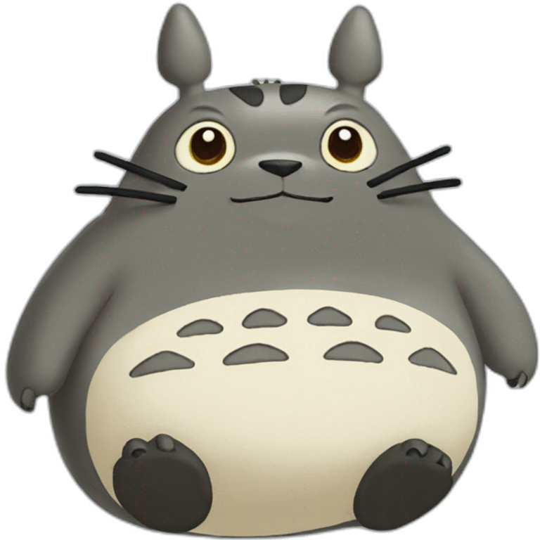 Totoro hello emoji