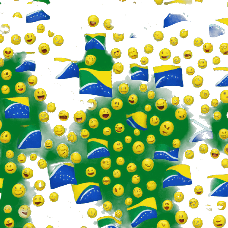 Brazilian flag as emoji emoji