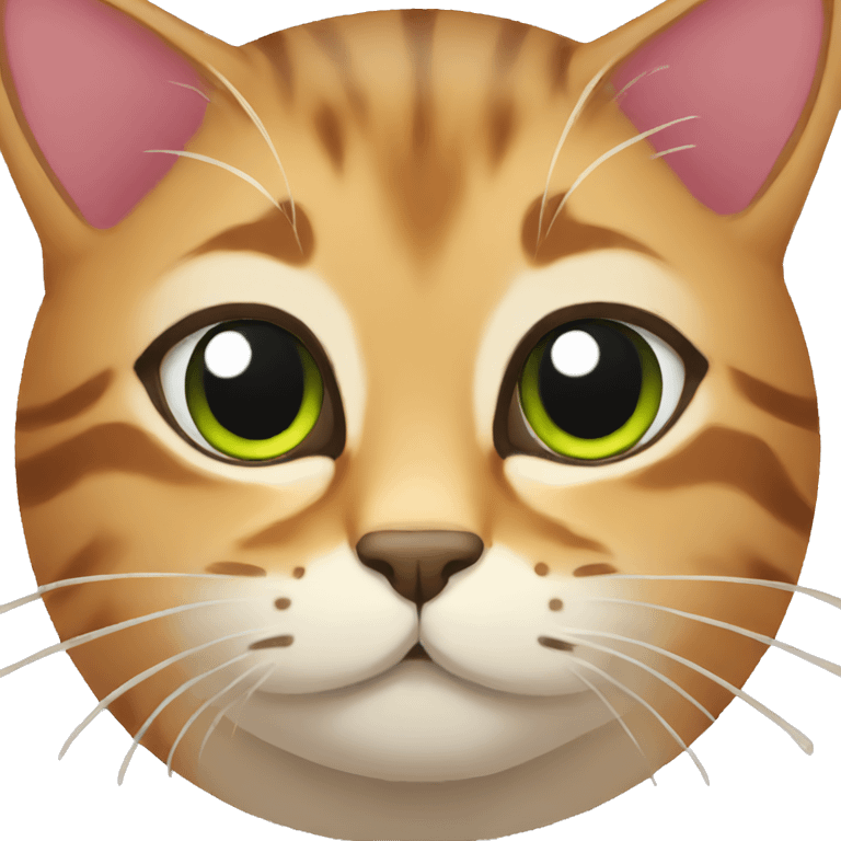 Rainbow tabby cat emoji