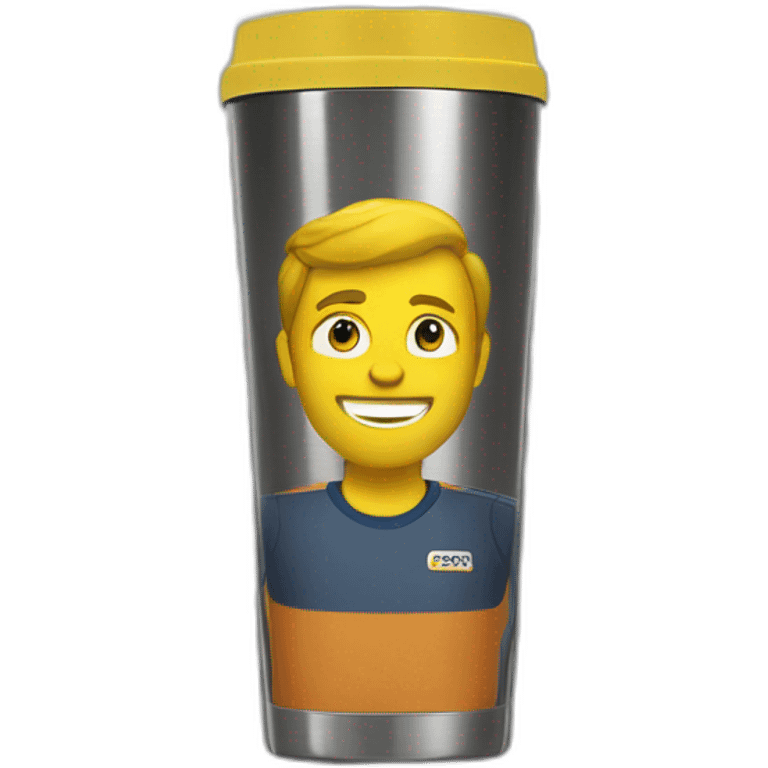 stanley 40z tumbler emoji