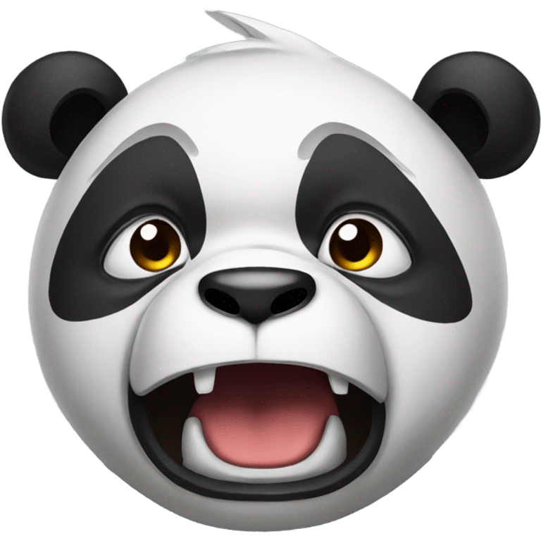 panda angry emoji