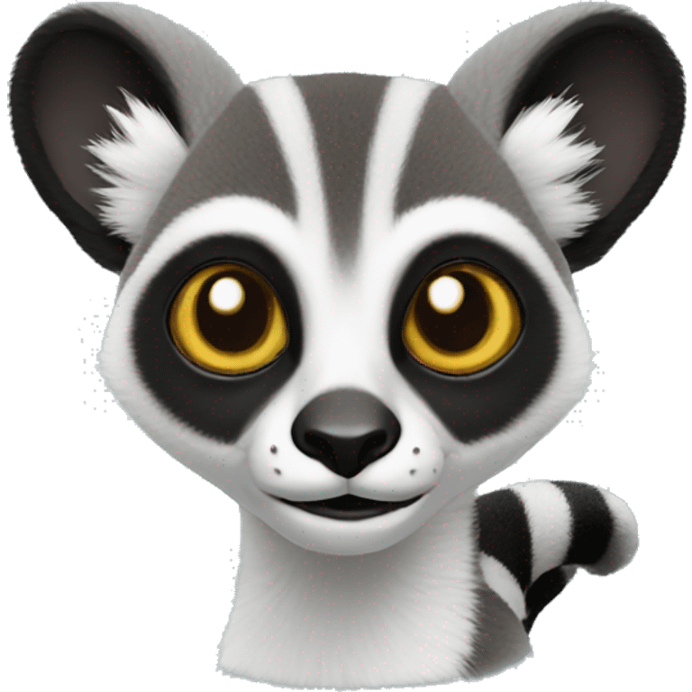 Ring Tail Lemur emoji