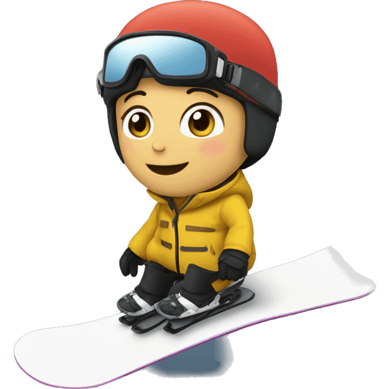 geni do snowboard emoji