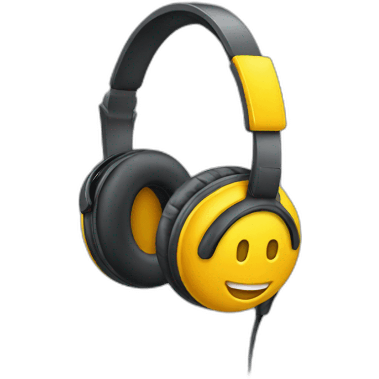 headphones with mic emoji