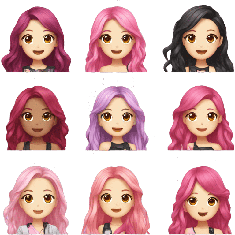 Blackpink kpop emoji