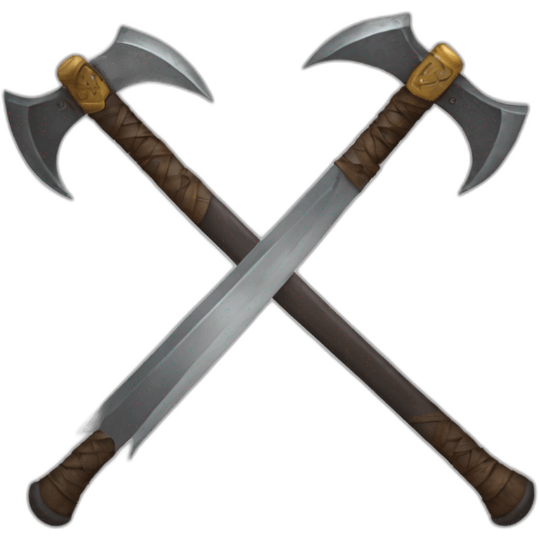 sword and axe emoji