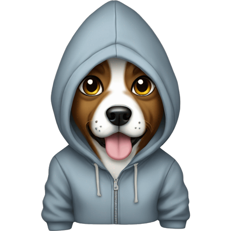 Dog hoodie emoji