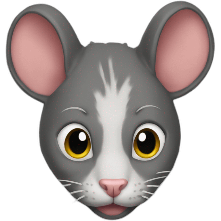 Cat rat emoji