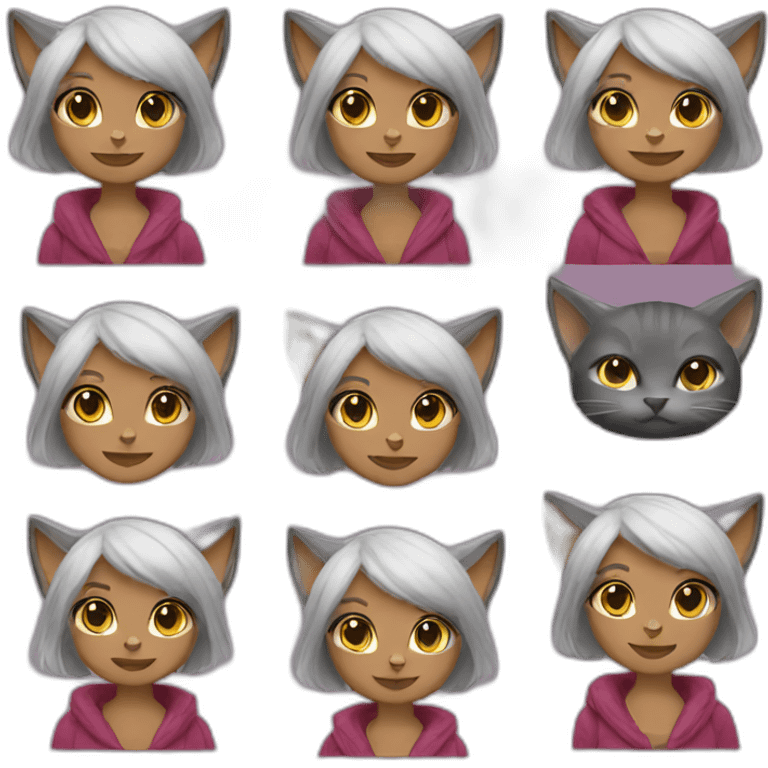 cat women emoji